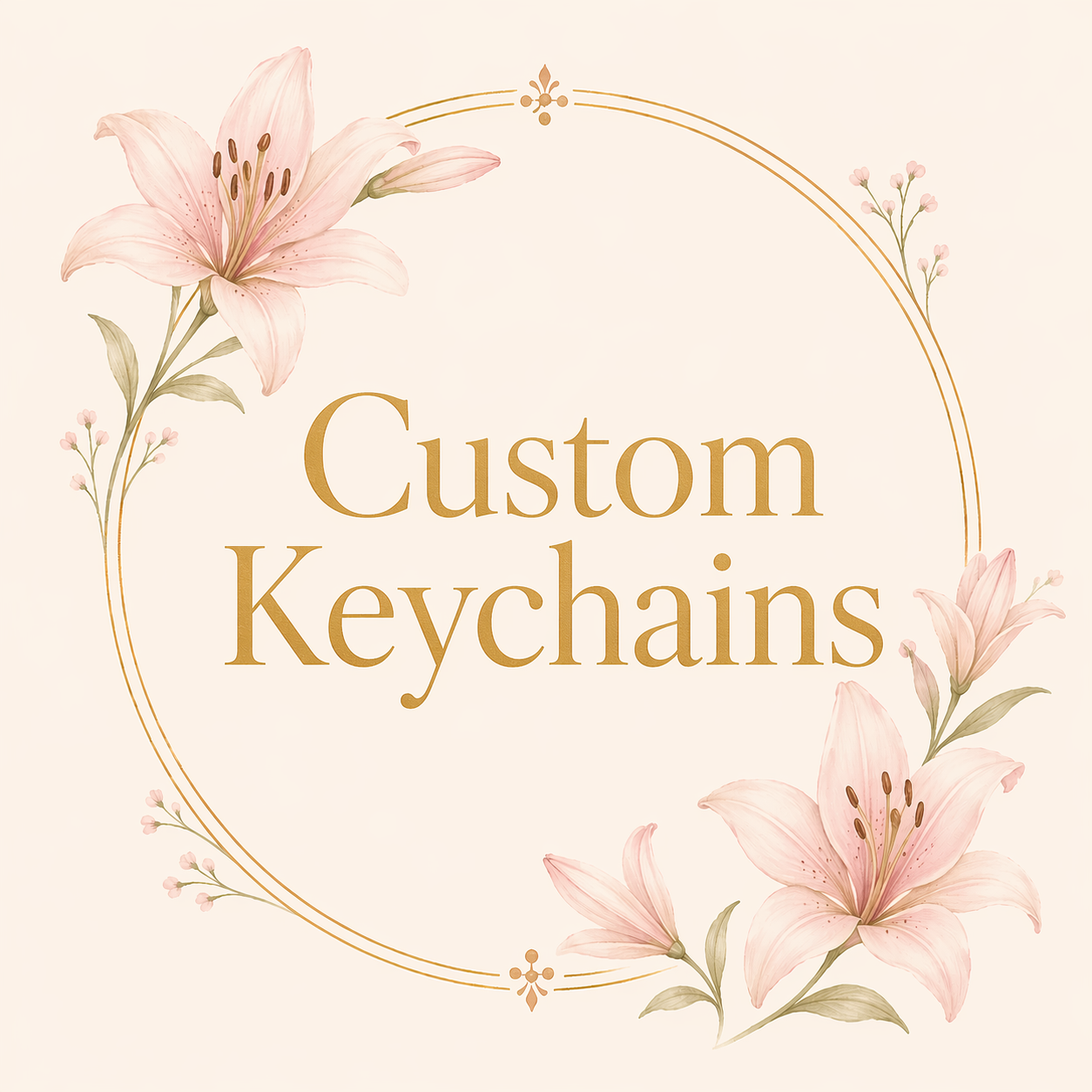 Custom Keychain✨