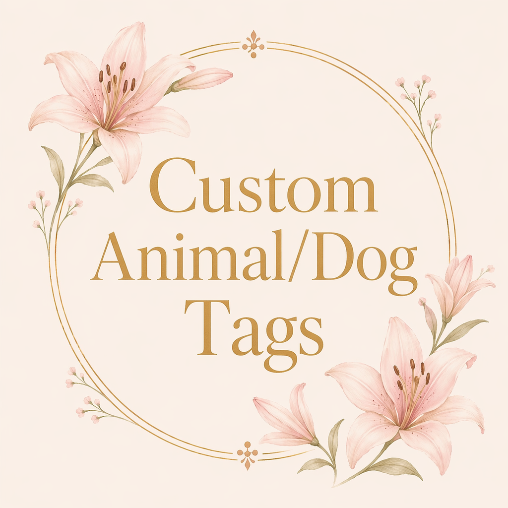 Dog/Animal Tags✨