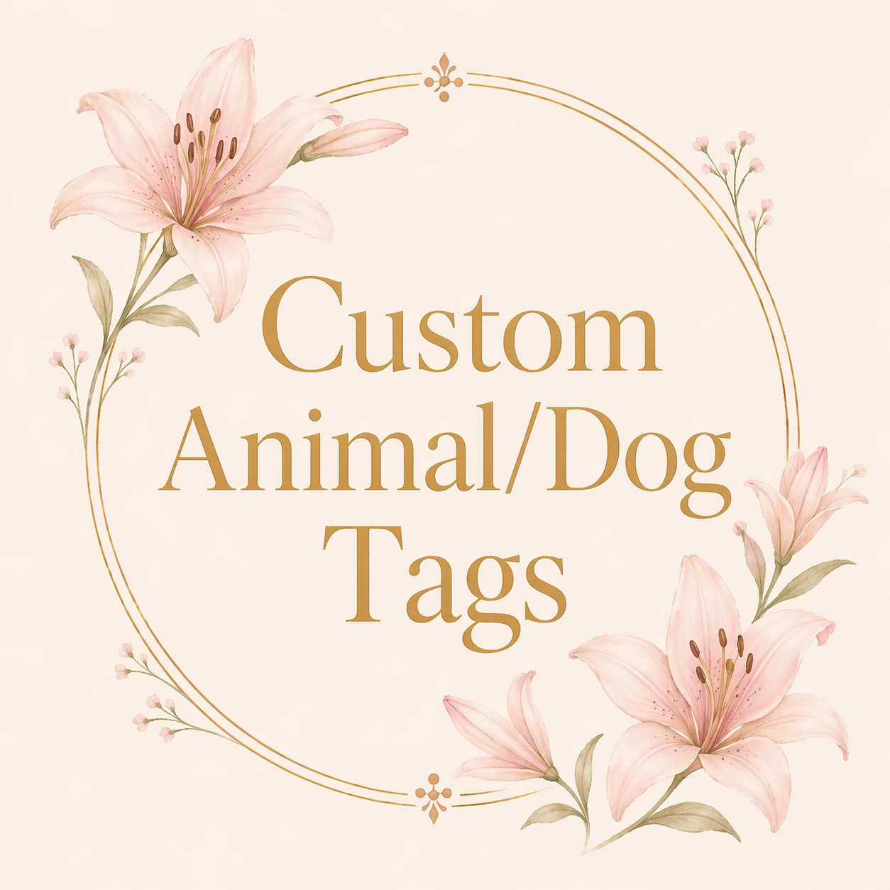 Dog/Animal Tags✨